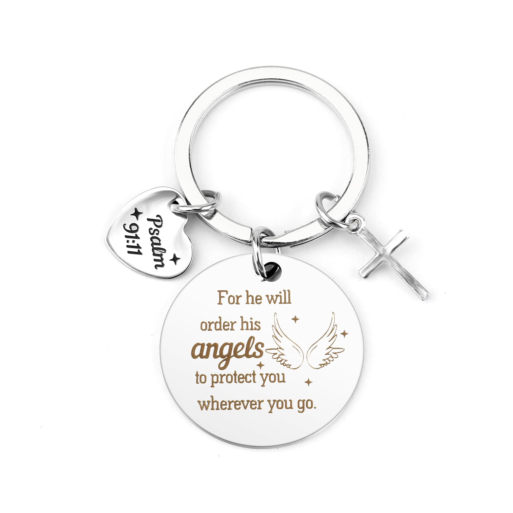 Christian Religious Keychain Bible Verse