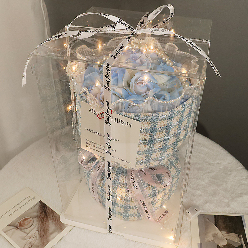 Elegant Soap Flower Bouquet