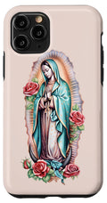 (iPhone 11 Pro) Blessed Christian Mom Accessories Mexican Girls Virgin Mary Case