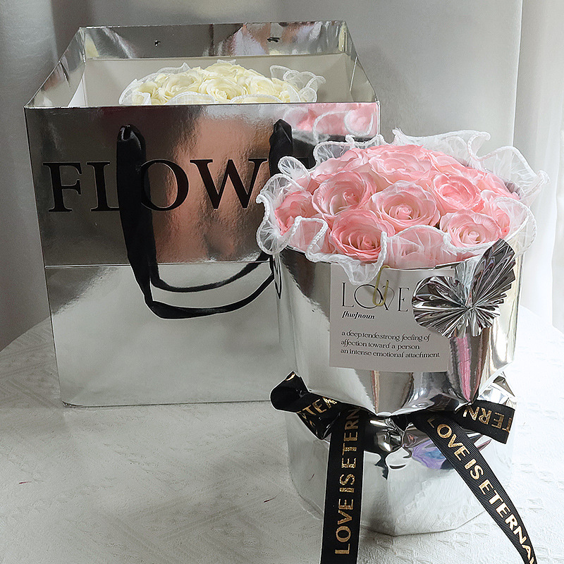 Elegant Soap Flower Bouquet