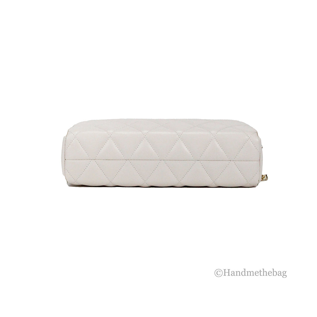 Kate Spade Carey Mini Parchment Quilted Camera Crossbody Bag