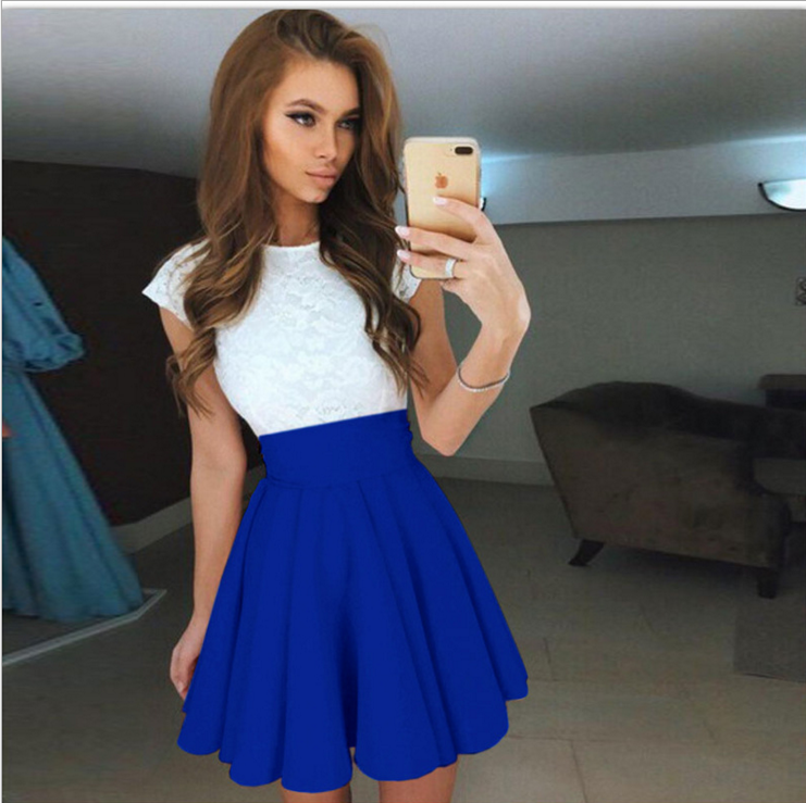 Lace Patchwork Dress (Lace Dress)