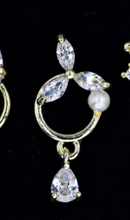 New Pearl Flower Earrings