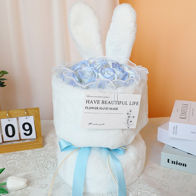 Elegant Soap Flower Bouquet