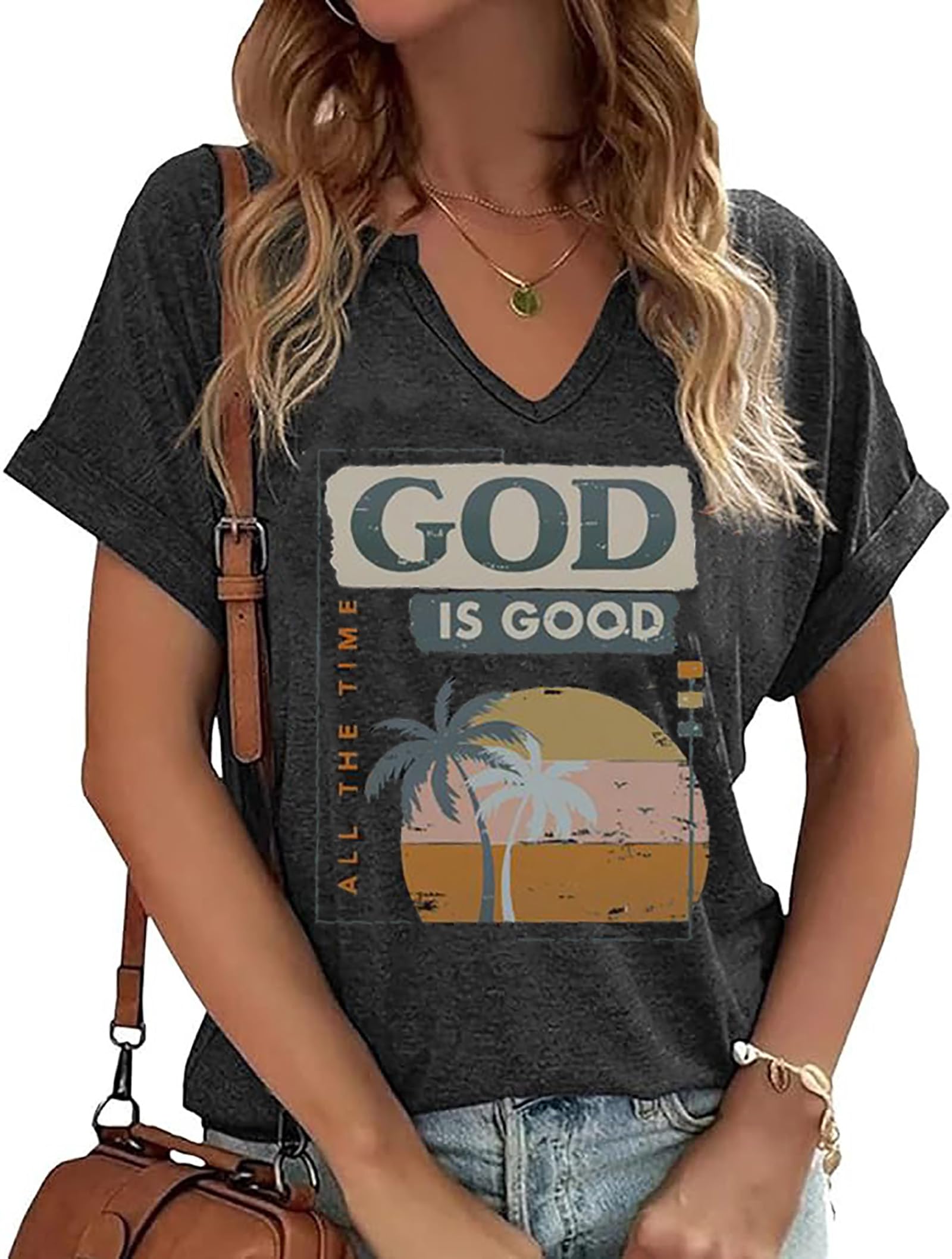 Christian (Dark Grey-E XX-Large) God is Good