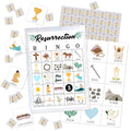 Bible Bingo Game 24 Players Christian Sunday Church Bingo Cards for Women Men Party Favors for Family Open Day Friends Holiday Party Activities Supplies Party Decoration Bingo Game- JK0104