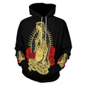 Our Lady of Guadalupe - Virgin Mary Hoodie Men Women XL