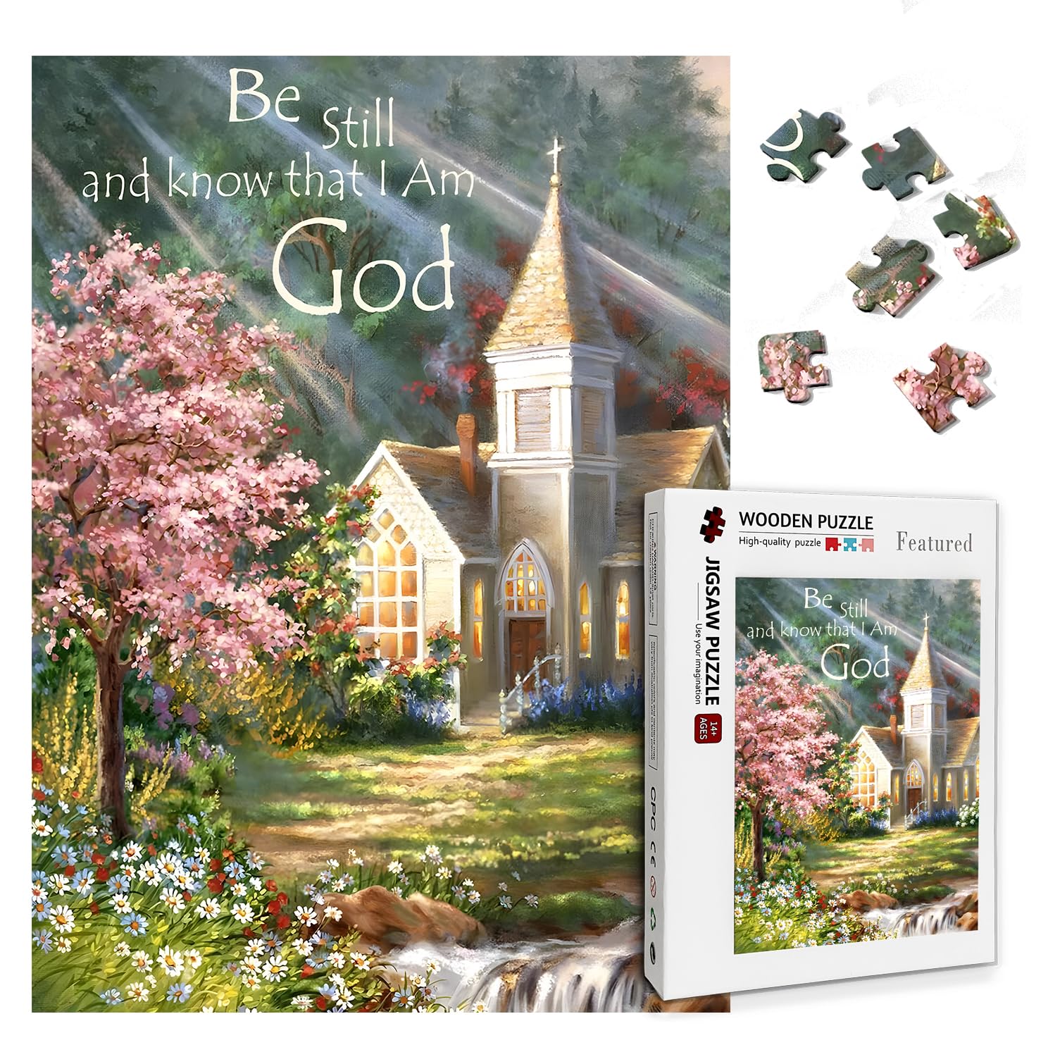 Christian Puzzles for Adults Wooden Jigsaw Puzzles 500 Pieces