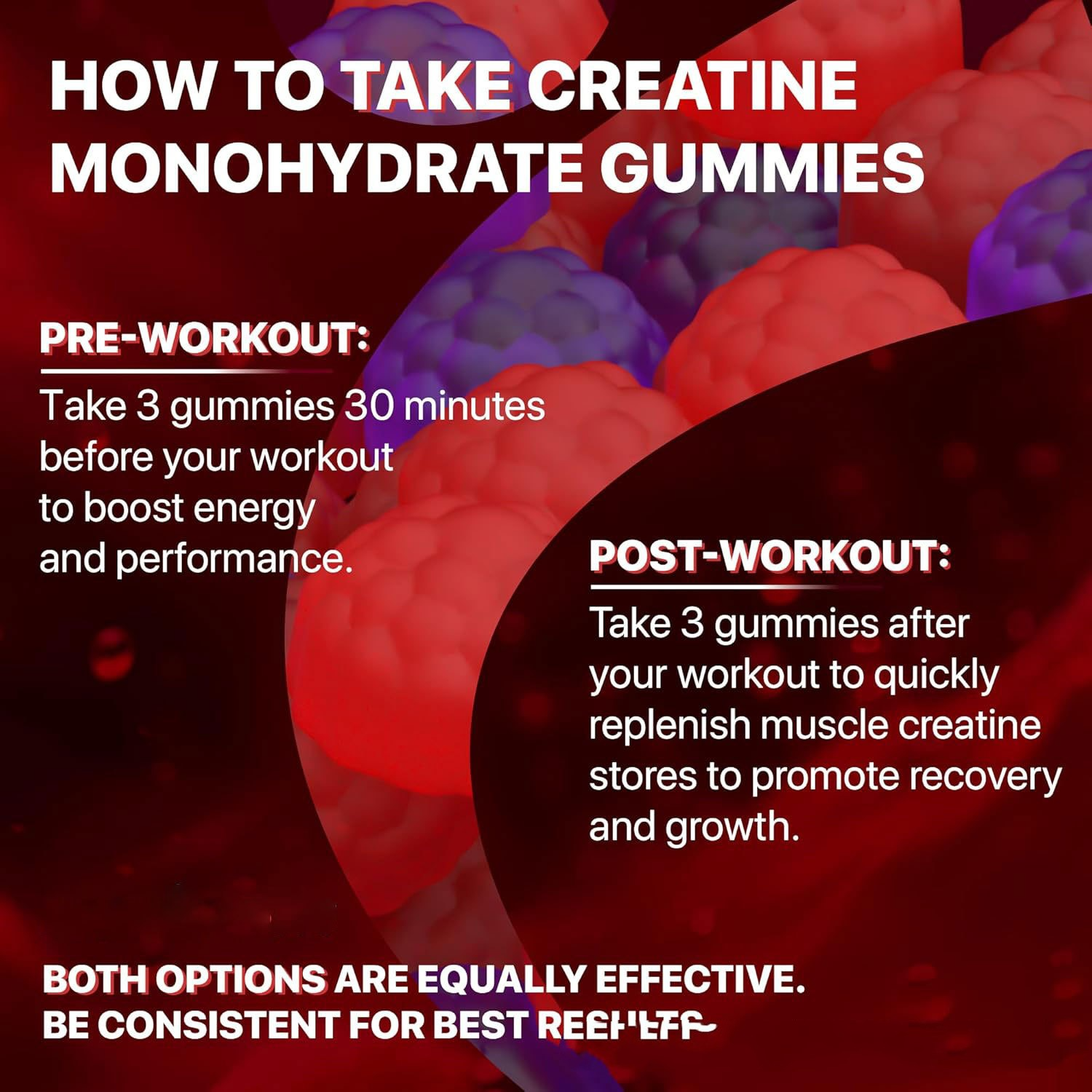 Muscle Boost Gummies (creatine)