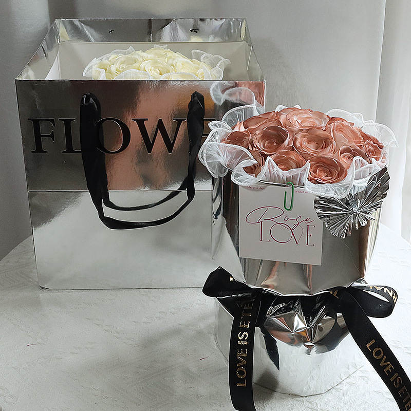 Elegant Soap Flower Bouquet