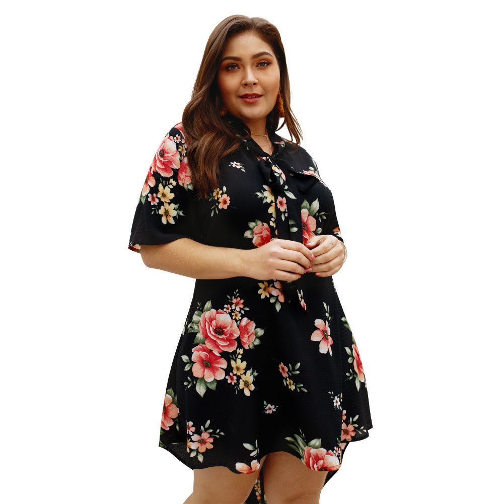 Floral Dress, Trendy Dress, Plus Size Dress