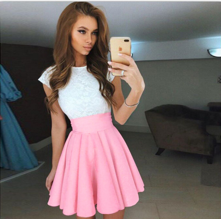 Lace Patchwork Dress (Lace Dress)