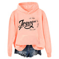 Jesus The Way The Truth The Life Hoodie Jesus The Way The Truth The Life Ladies Hoodie Jesus Hoodie (Small)