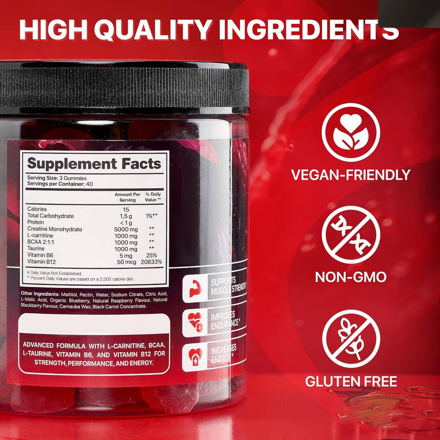 Muscle Boost Gummies (creatine)