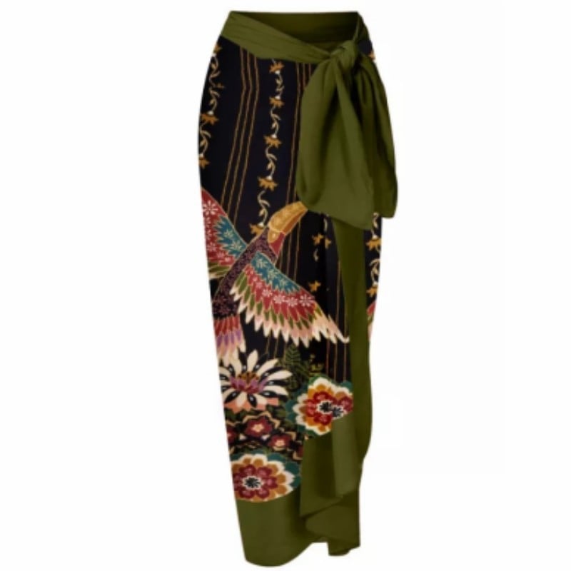 Vintage Women's Printed One Piece Swimsuit (S-XL)