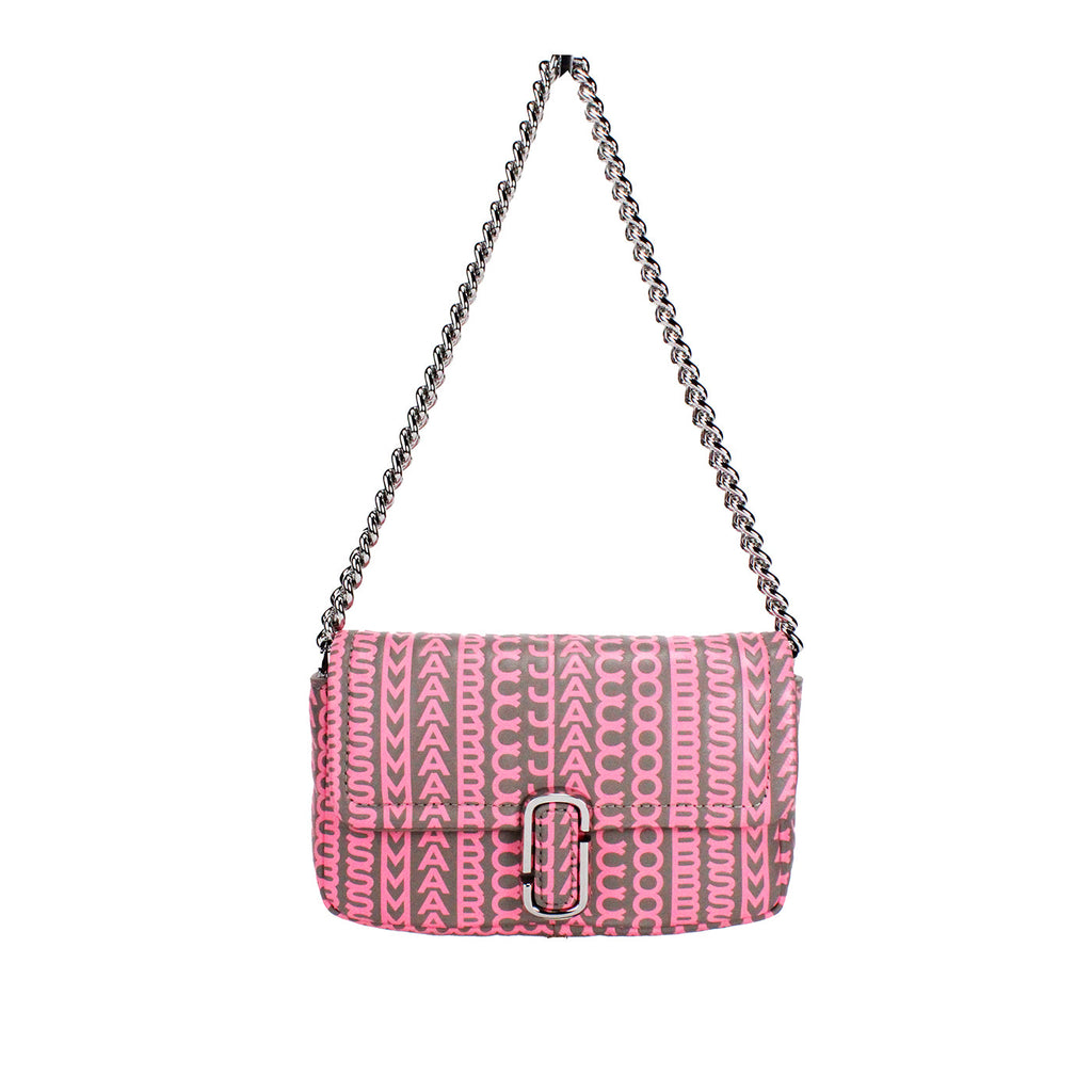 Marc Jacobs The Monogram Leather J Marc Mini Shoulder Bag