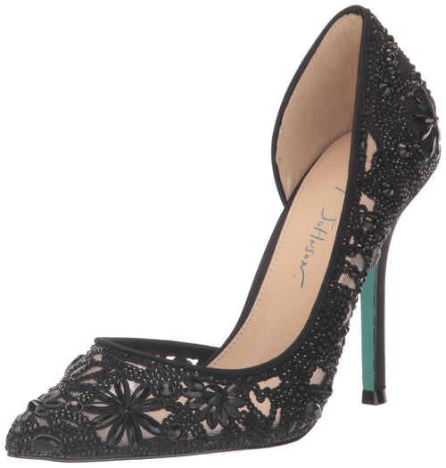 Betsy Johnson Womens Chic Pump Black (8.5)