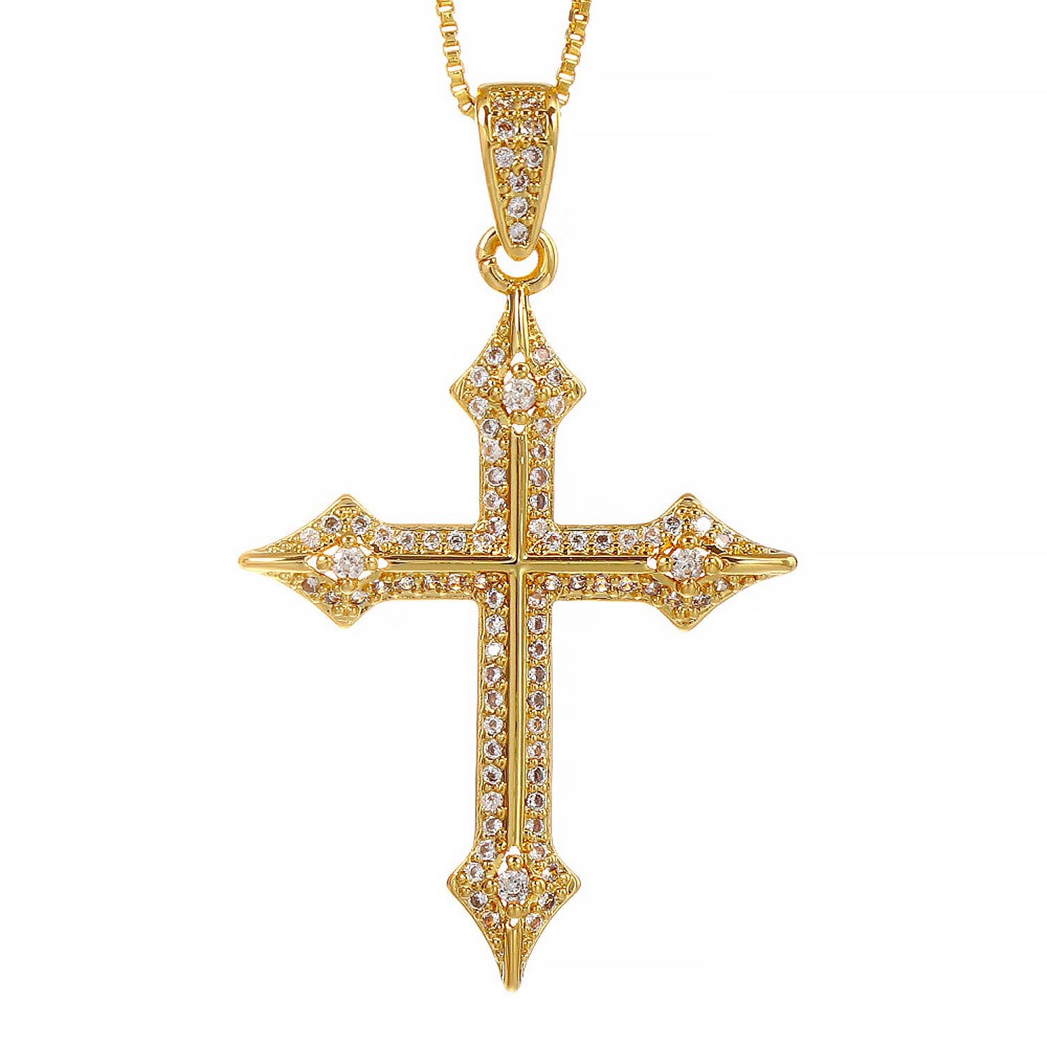 Gold Butterfly Necklace for Women - Dainty Gold Pendant Necklaces Cubic Zirconia Necklace Butterfly Jewelry