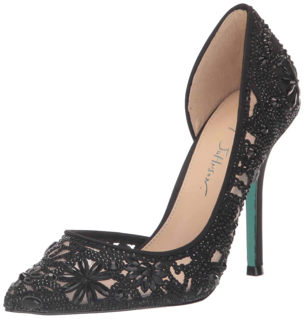 Betsy Johnson Womens Chic Pump Black (8.5)