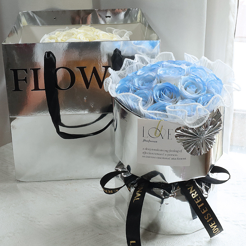 Elegant Soap Flower Bouquet